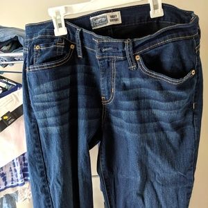 Signature Levi's Curvy Bootcut Jeans blue